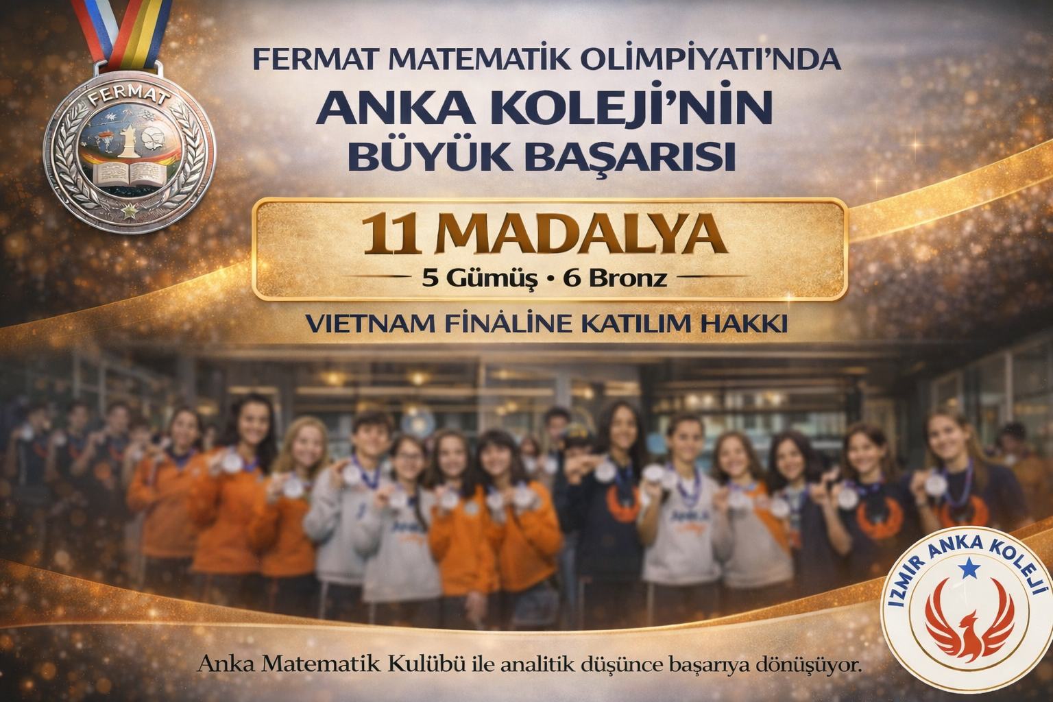 Fermat Matematik Olimpiyatı’nda Anka Matematik Kulübü Rüzgârı