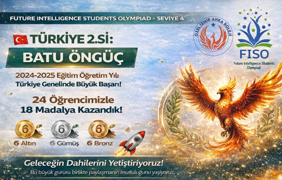 Anka Koleji’nden FİSO’da Büyük Başarı: 18 Madalya ve Türkiye 2.liği
