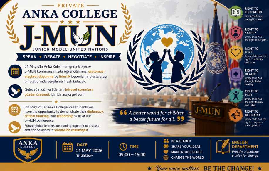 Anka Koleji’nde J-MUN Konferansı