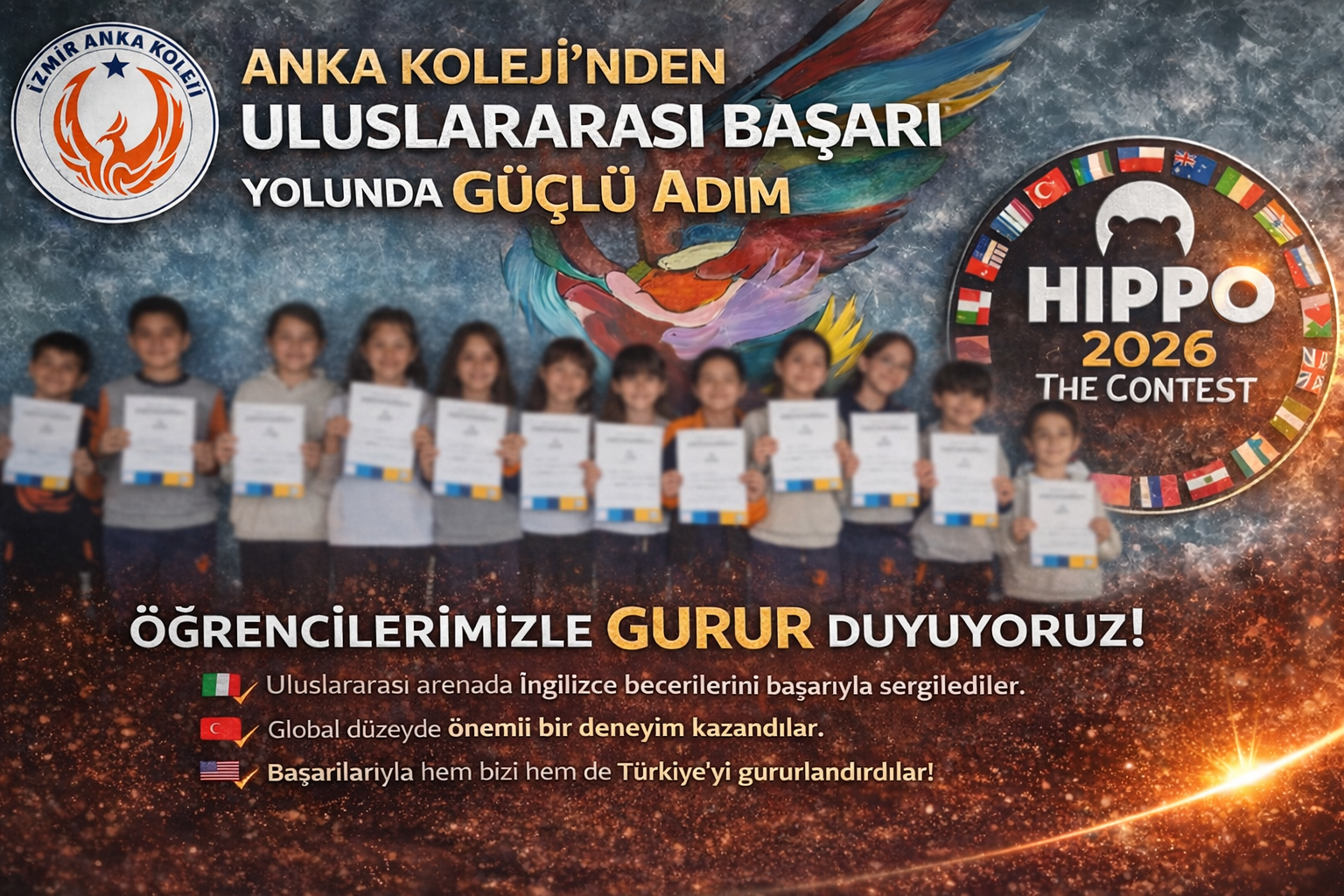 Anka Koleji’nden Uluslararası Başarı Yolunda Güçlü Adım